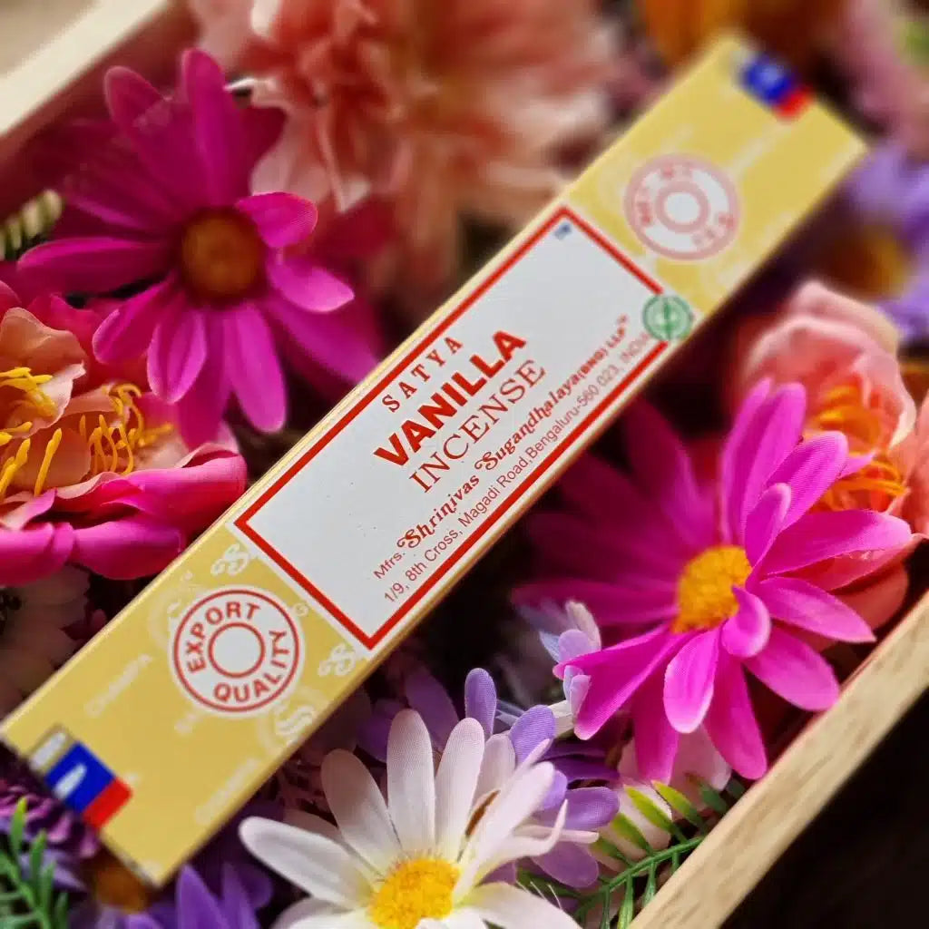 Satya Vanilla â Encens Douceur & Confort đ€