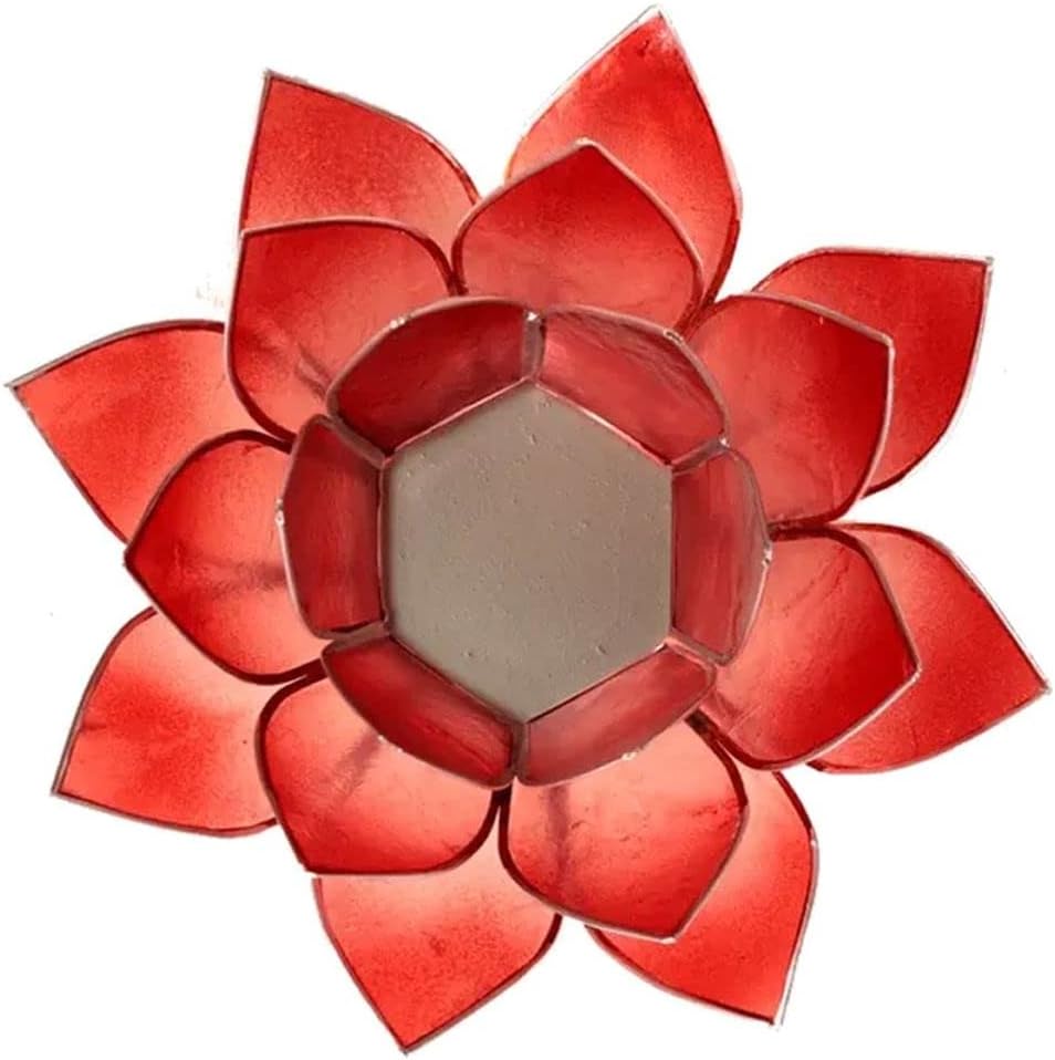 Eclairage Lotus 1° Chakra rouge & or ou argent