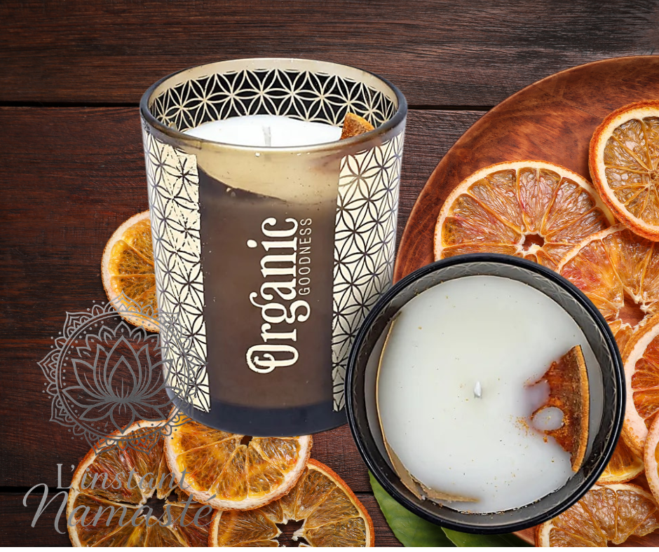Bougie Organic Goodness • Mandarine & Feuilles de Laurier 🍊