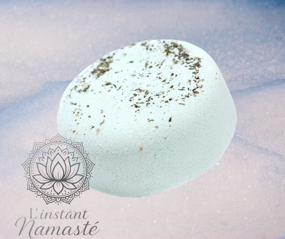 Galets de bain Menthe poivrée, Géranium et Romarin 🌿