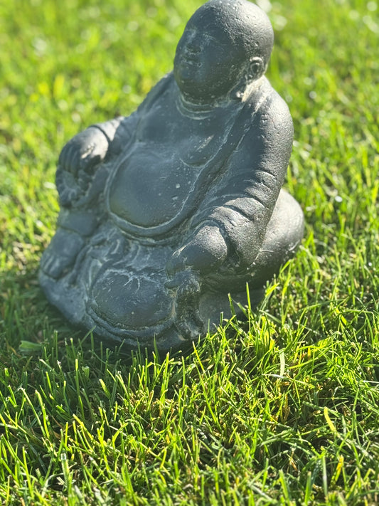 Statue de Bouddha Rieur en Pierre