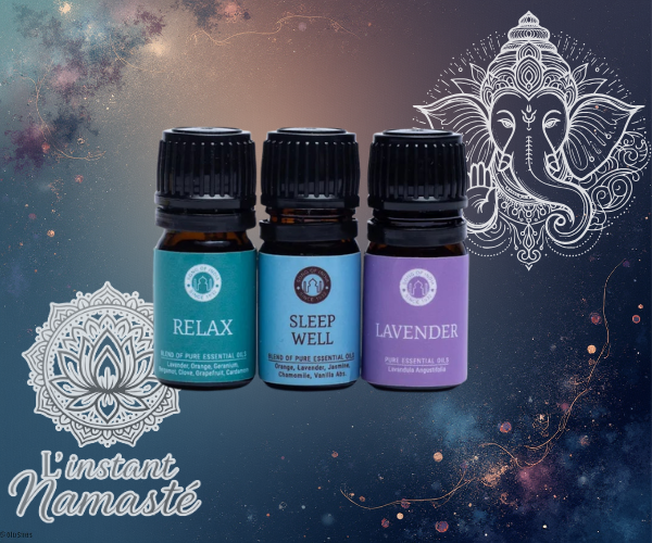 đ Set âSleepâ dâHuiles Essentielles â 3Ă5 ml