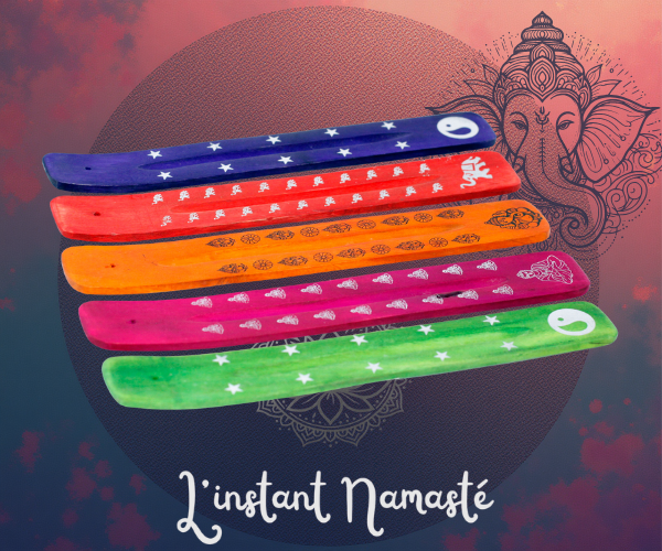 🕯️ Porte-encens “Couleurs & Designs Assortis” 🌈