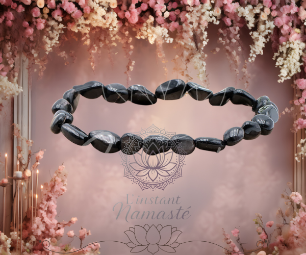🖤 Bracelet Hypersthène – Équilibre, Protection & Clarté Intérieure ✨