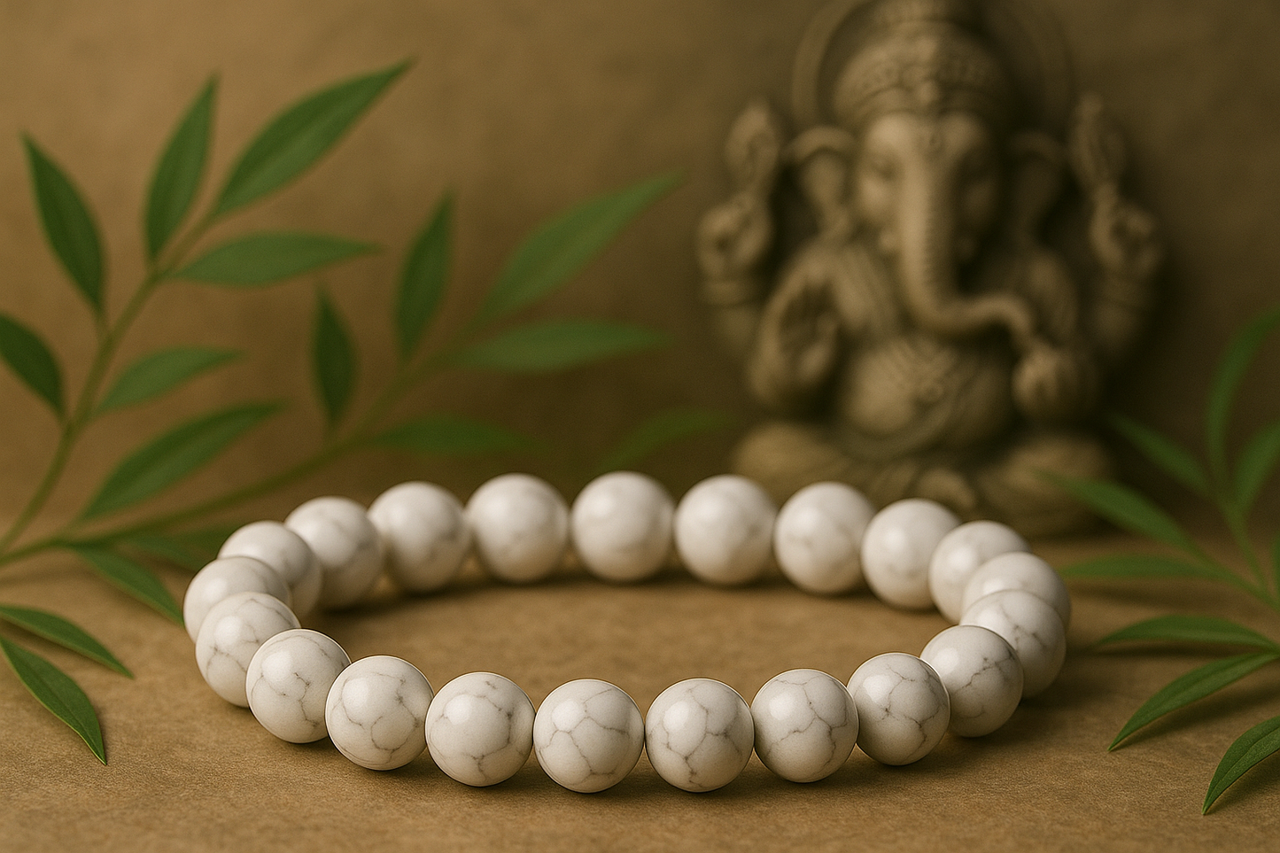 enlève le pendentif le bracelet est simple, met Ganesh dans le fond