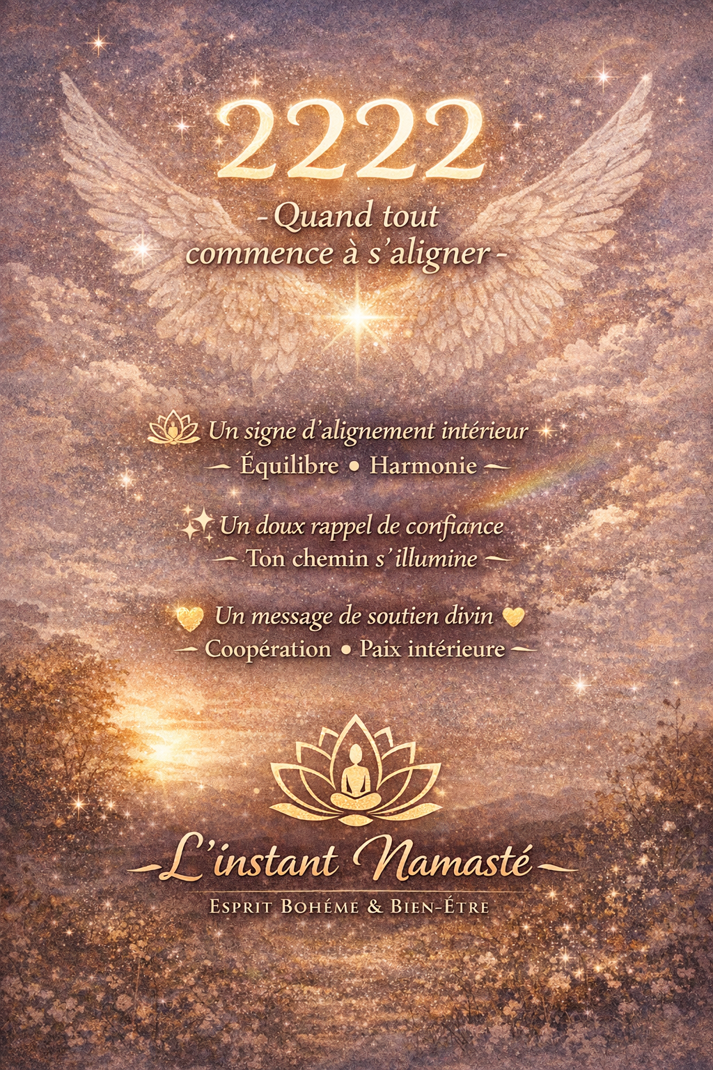 🌟 2222 — Quand tout commence à s’aligner