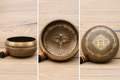 🕉️ Bol Chantant “Yeux de Bouddha” – 200 mm