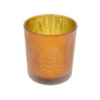 🕯️ Photophore Métallique Ganesh – Lumière & Protection Sacrée