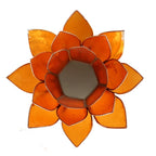 Eclairage Lotus 2° Chakra orange & or ou argent