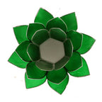 Eclairage Lotus 4° Chakra vert & or ou argent
