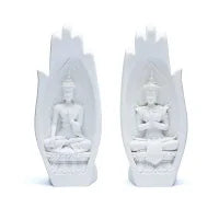 Namaste Mudra Mains avec Bouddha 🙏