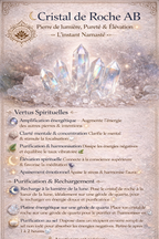 🤍 Bracelet Cristal de Roche AB — Perles 8 mm