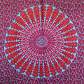 Paréo à motifs Mandala - Violet