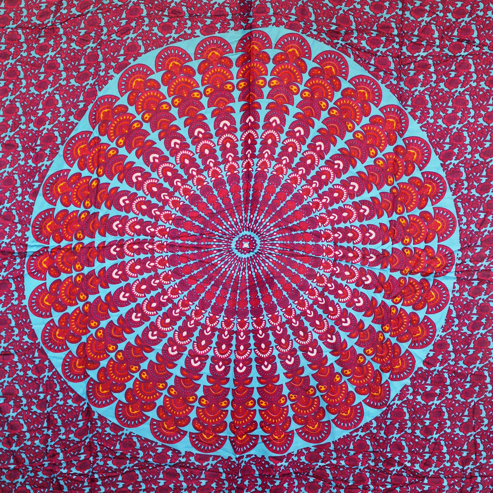 Paréo à motifs Mandala - Violet
