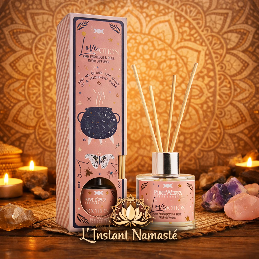 💖 Diffuseur à Bâtonnets – Philtre d’Amour ✨