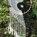 ☯️ Attrape-Rêves Yin Yang XL – Harmonie & Protection (50 cm)