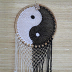☯️ Attrape-Rêves Yin Yang XL – Harmonie & Protection (50 cm)