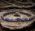 🔵 Bracelet Vibe — Lapis-Lazuli & Onyx