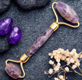 💜 Rouleau de Massage — Améthyste du Brésil