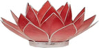 Eclairage Lotus 1° Chakra rouge & or ou argent