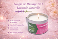 ✨ Bougie de Massage BIO Lavande – 100 ml ✨