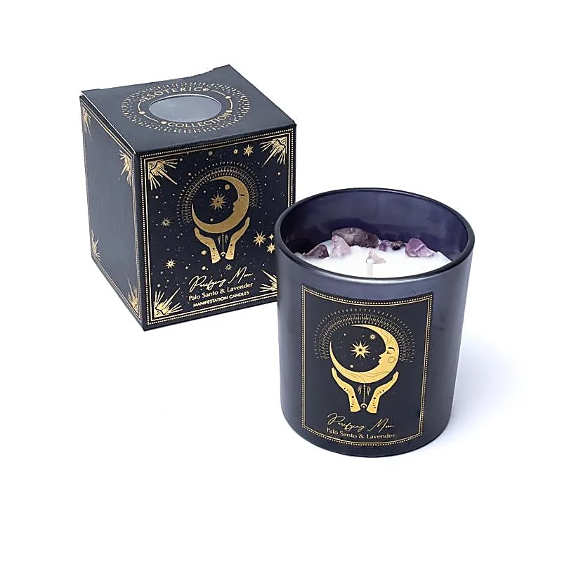 🌙 Bougie d’intention Purifying Moon – Verre 120 g