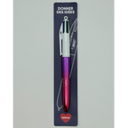 🌸 Le Stylo BIC 4 Couleurs – Édition Télévie 2025 💞