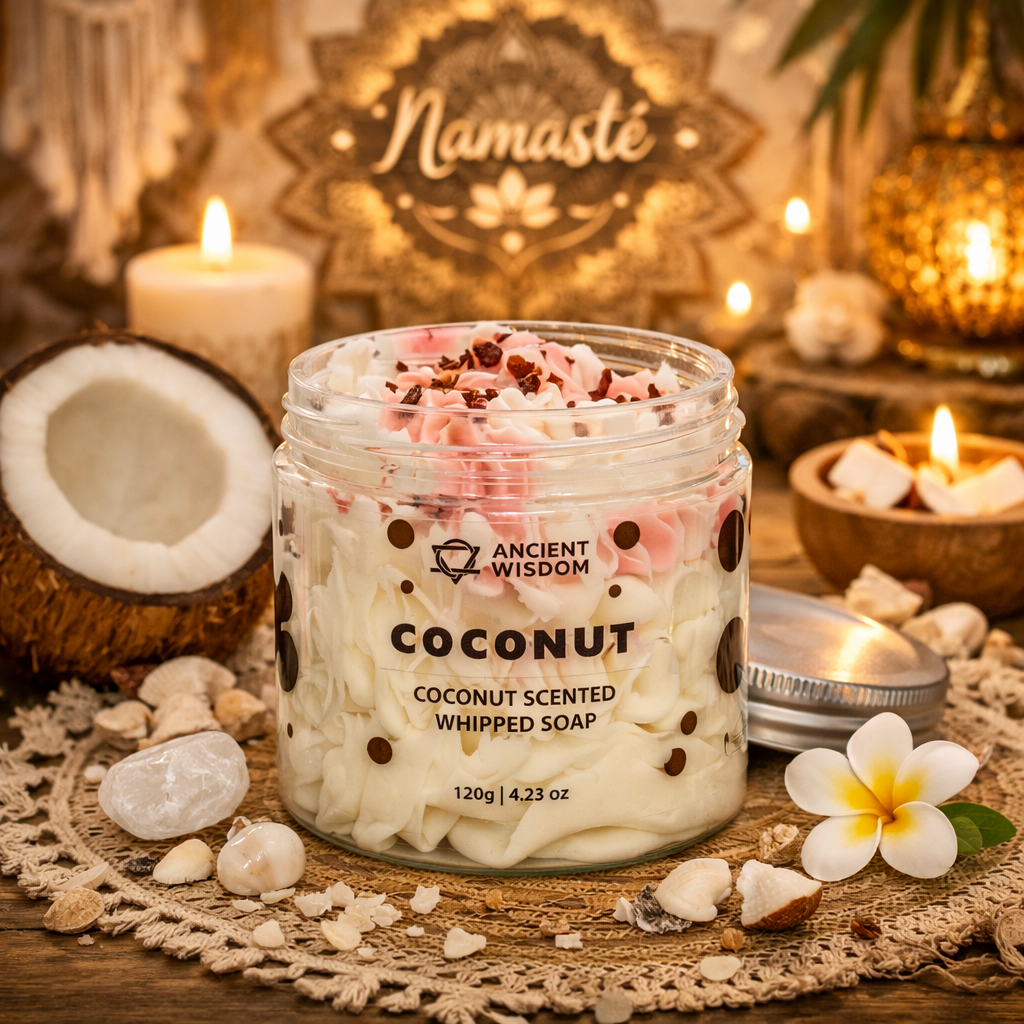 🥥 Savon Fouetté Coco – Douceur Tropicale & Instant Cocooning