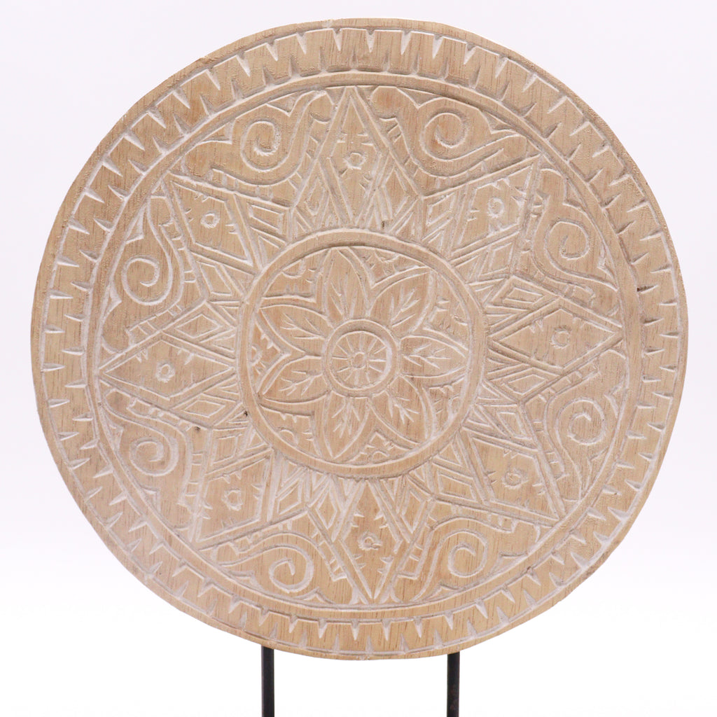 Ensemble Bouddha Feng Shui - Mandala Classique - Naturel 🕉️