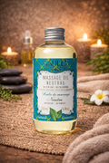 🪔 Huile de Massage Naturelle Neutre – 200 ml