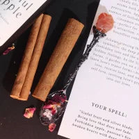 Ensemble de 7 Cuillères de Sorcière – Pierres Précieuses & Énergies Mystiques 🔮✨