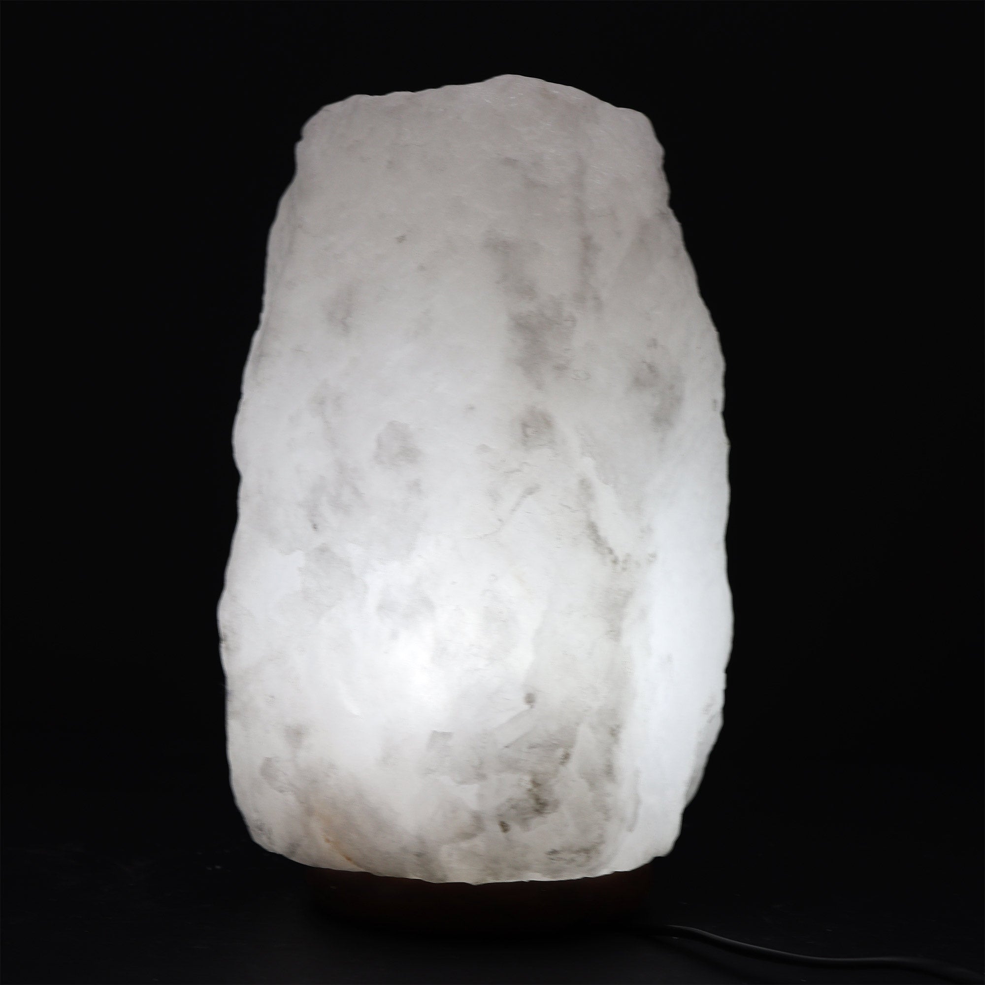 🌙🧂 Lampe en Sel de l’Himalaya – « Cristal de roche 8-10 kg» 🌿