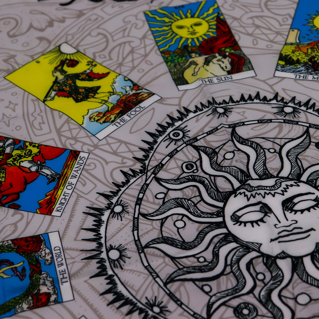 🔮 Tapis de Tirage Tarot – 75 × 75 cm