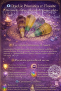 🧿 Pendule Prismatica en Fluorite – Élégance & Clarté Spirituelle