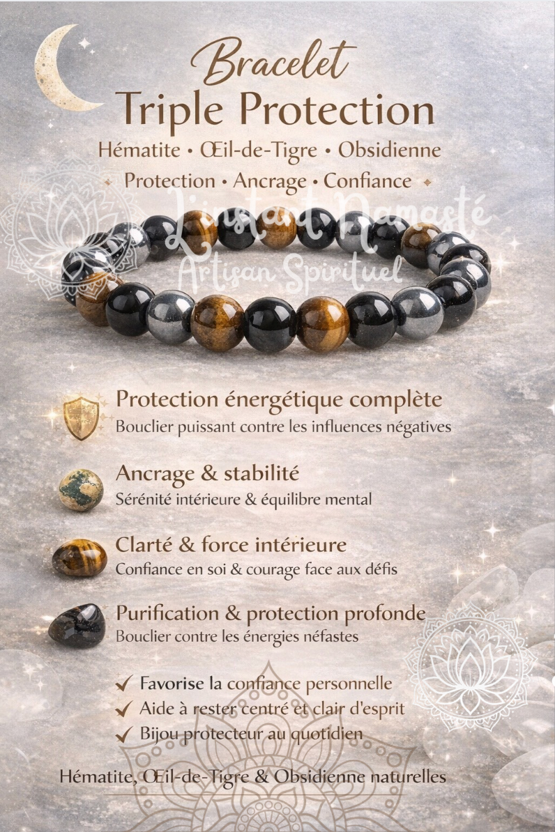 🛡️ Bracelet Triple Protection