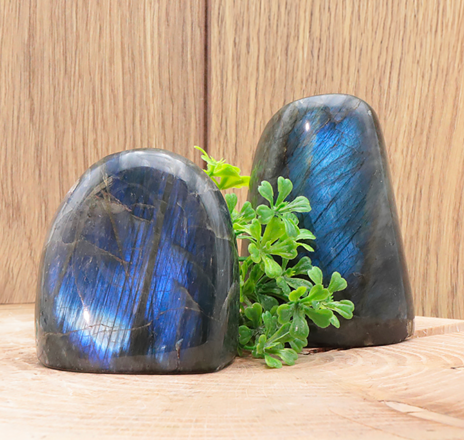 🔵 Labradorite Bleue AA — Forme Libre