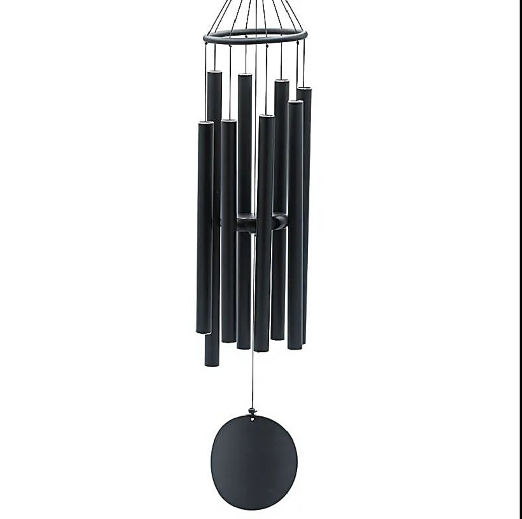 Carillon à vent zen noir Pure Sound – Méditation, relaxation & énergie – Boutique ésotérique à Herve près de Liège et Verviers