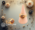 🌞 Bague Médina Dorée – Œil de Tigre 🌞