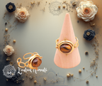🌞 Bague Médina Dorée – Œil de Tigre 🌞