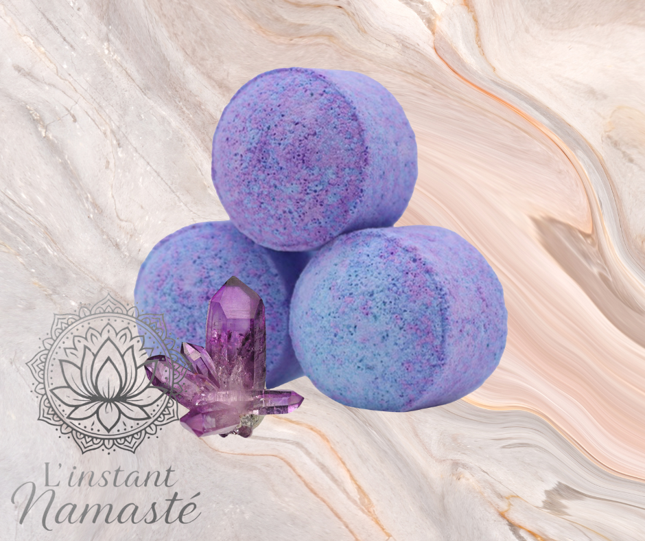 Mini boules de bain de Dubai - Améthyste 💜 Elégance & Bien-Être