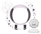 ✨ Boule de Cristal sur Socle 100 mm — Porteuse de Clarté & d’Harmonie ✨