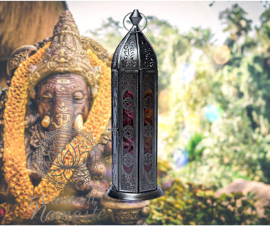 🕯️ Lanterne Chakra • Équilibre & Lumière 🌈