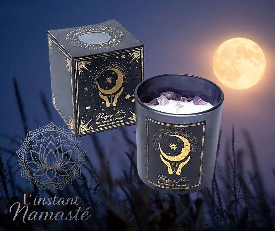 Bougie d'Intention • Rituel de Lune 🌕
