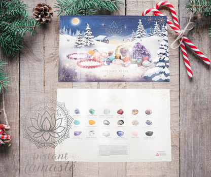 🎄✨ Calendrier de l’Avent Lithothérapie – Édition #1 ✨🎄