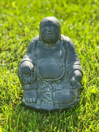 Statue de Bouddha Rieur en Pierre