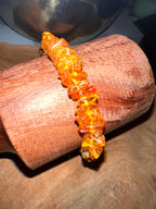 Bracelet Baroque – Ambre Jaune (Qualité AA) 🌞