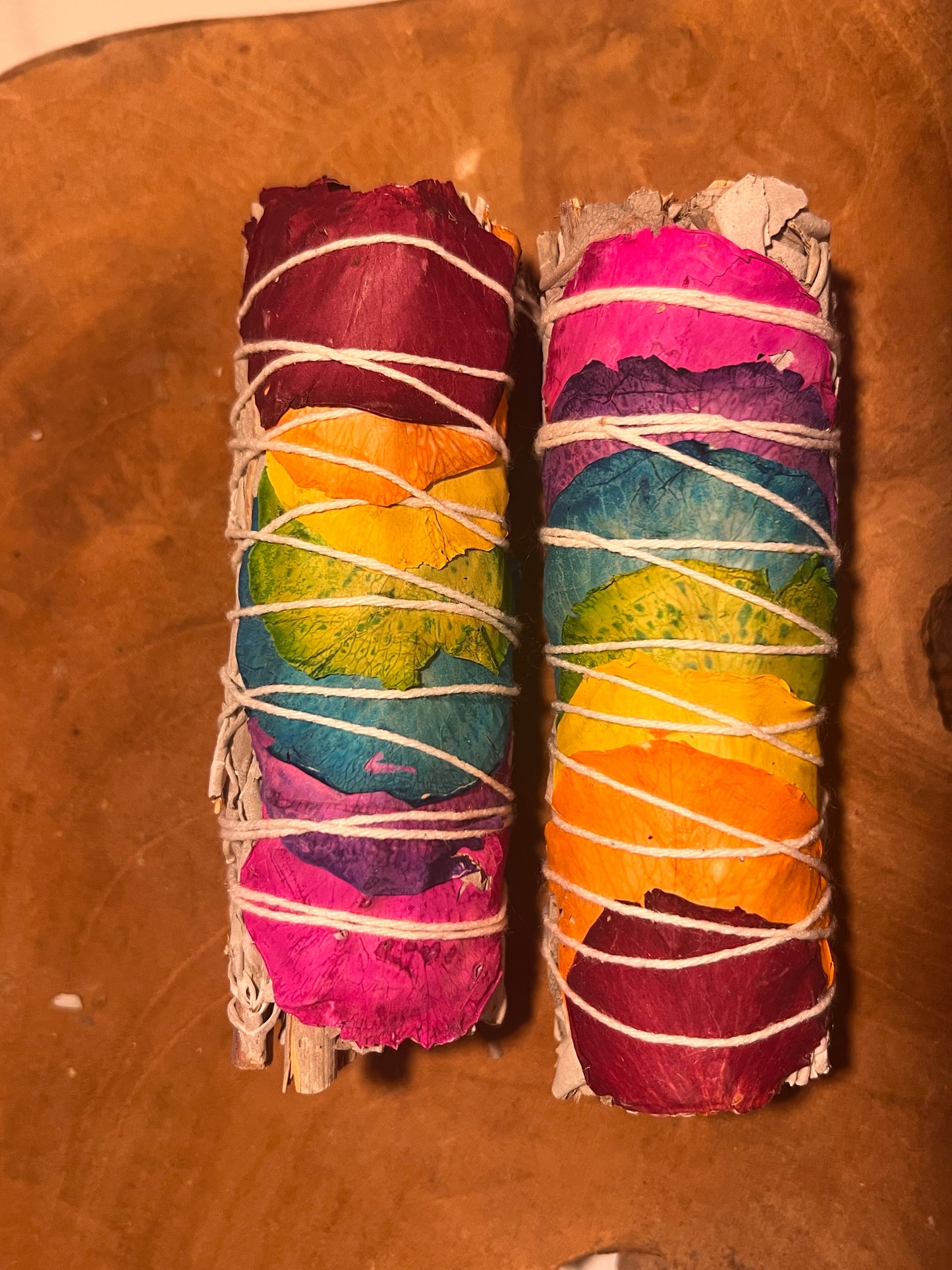 Bâton de Sauge Blanche 7 Chakras – 1 pièce (100 mm) 🌿