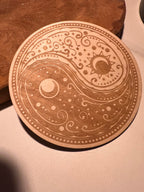 Plaque Bois “Yin Yang” ☯️