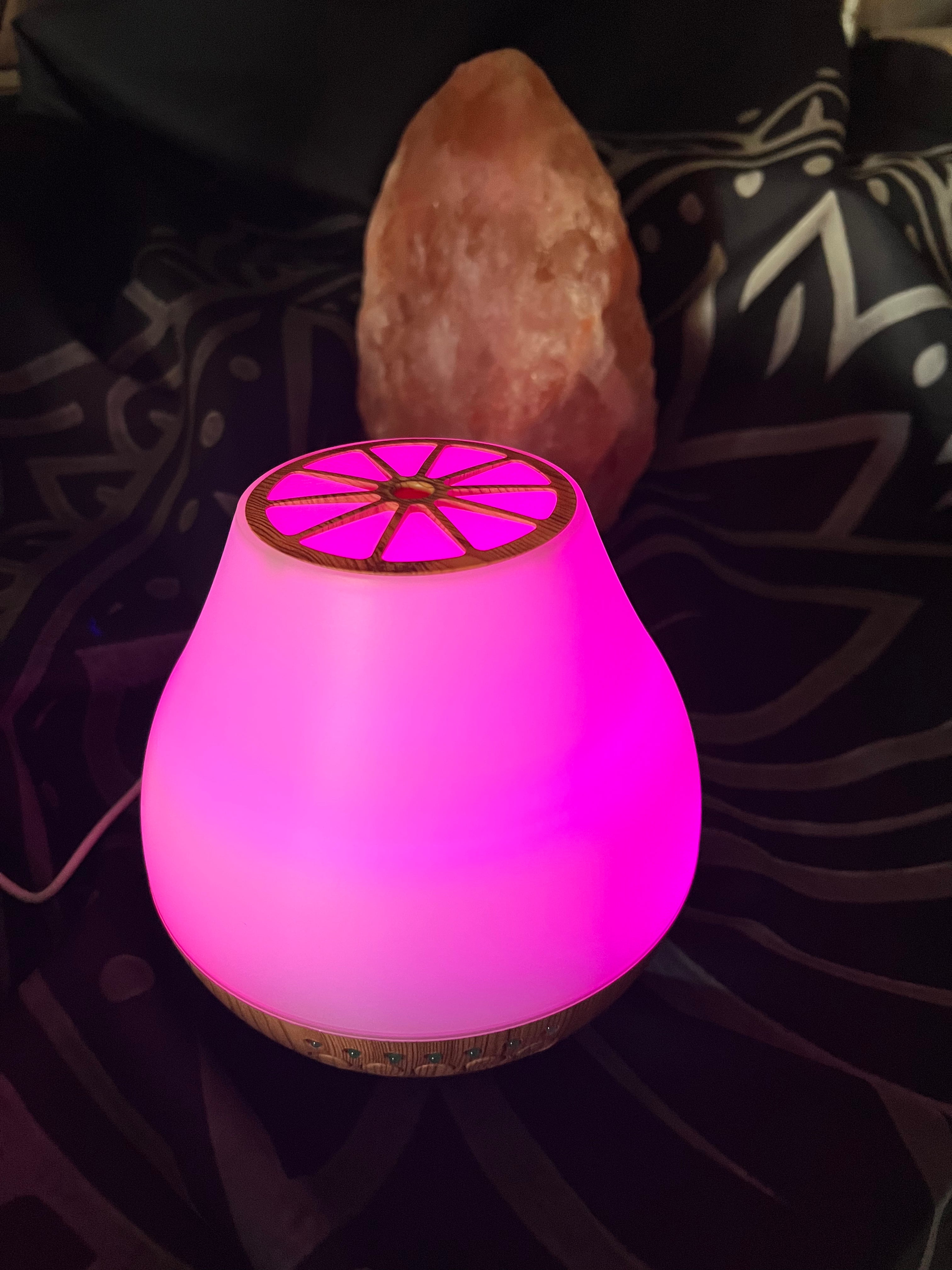 🌿 Diffuseur “Vienne” — Enceinte, Chronomètre, LED & USB ✨