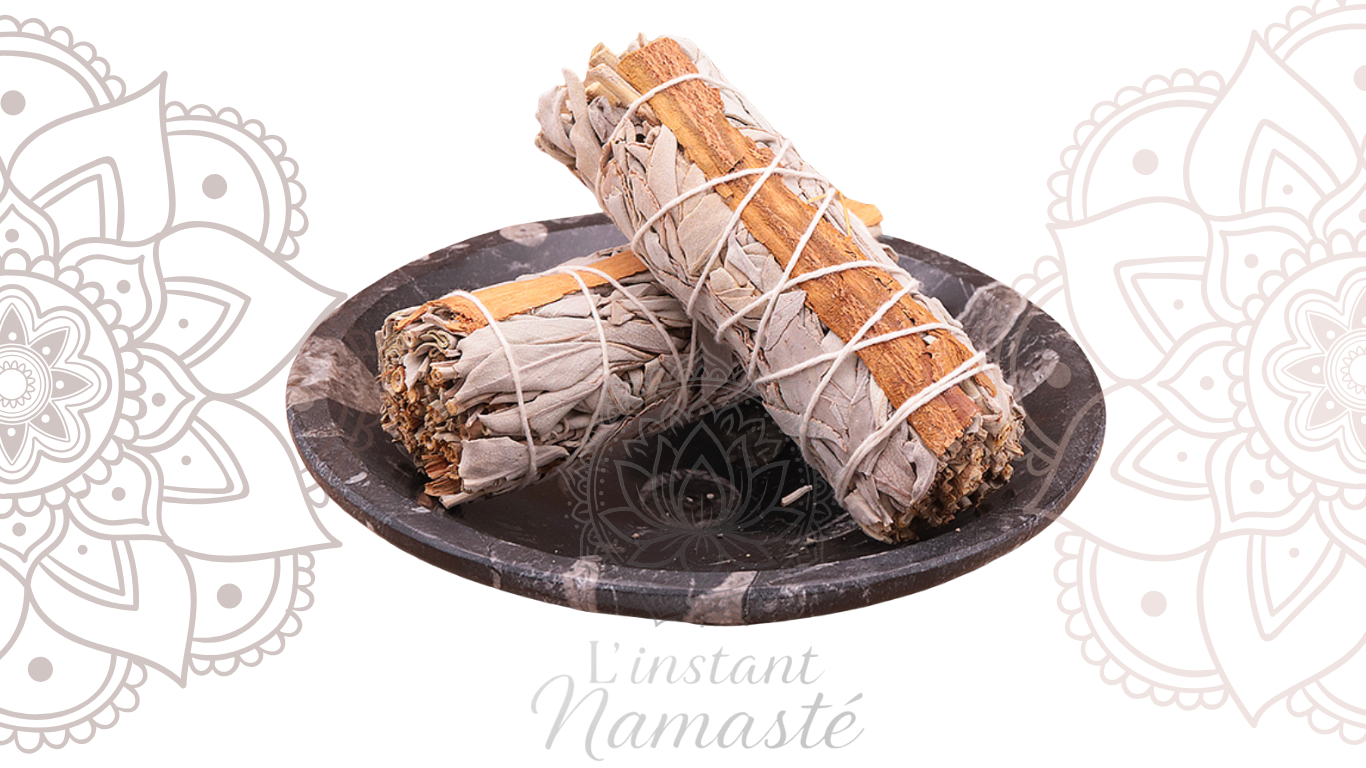 Bâton de Sauge Blanche + Cannelle – 100 mm 🍂